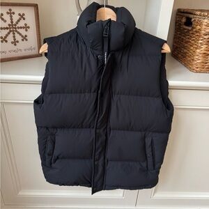 TNA Black Puffer Vest